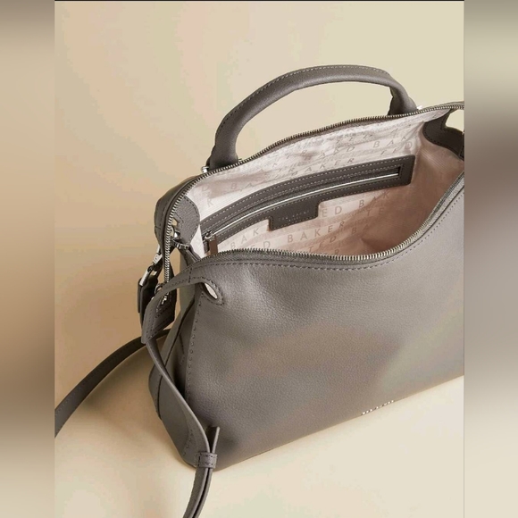 Brand New Ted Baker Eliiee Bag Grey - Picture 3 of 5